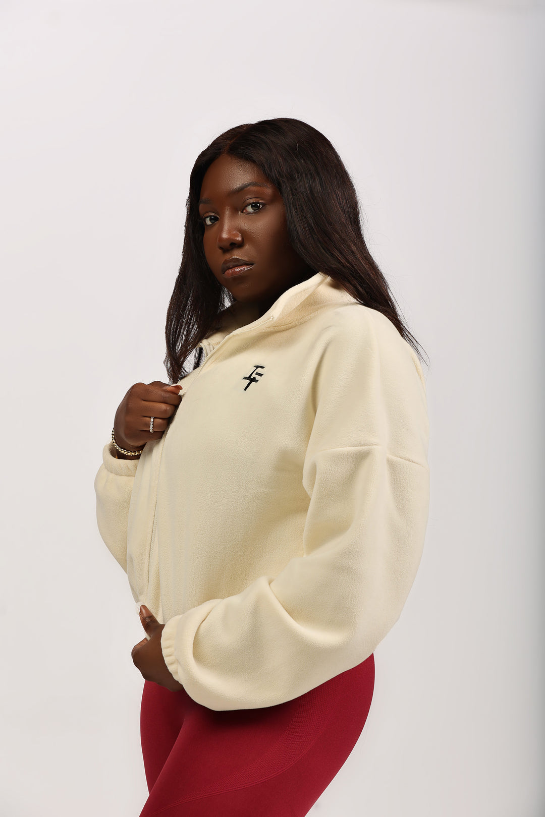 Fitness Fleece Crop Jacket – Iziefit Apparel
